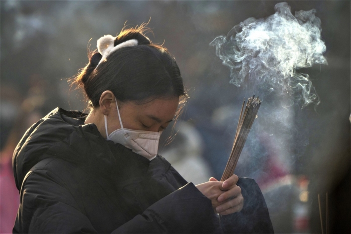 Самые яркие зимние фото из Китая