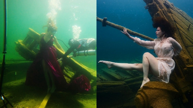 Невероятные подводные снимки Стива Хейнинга