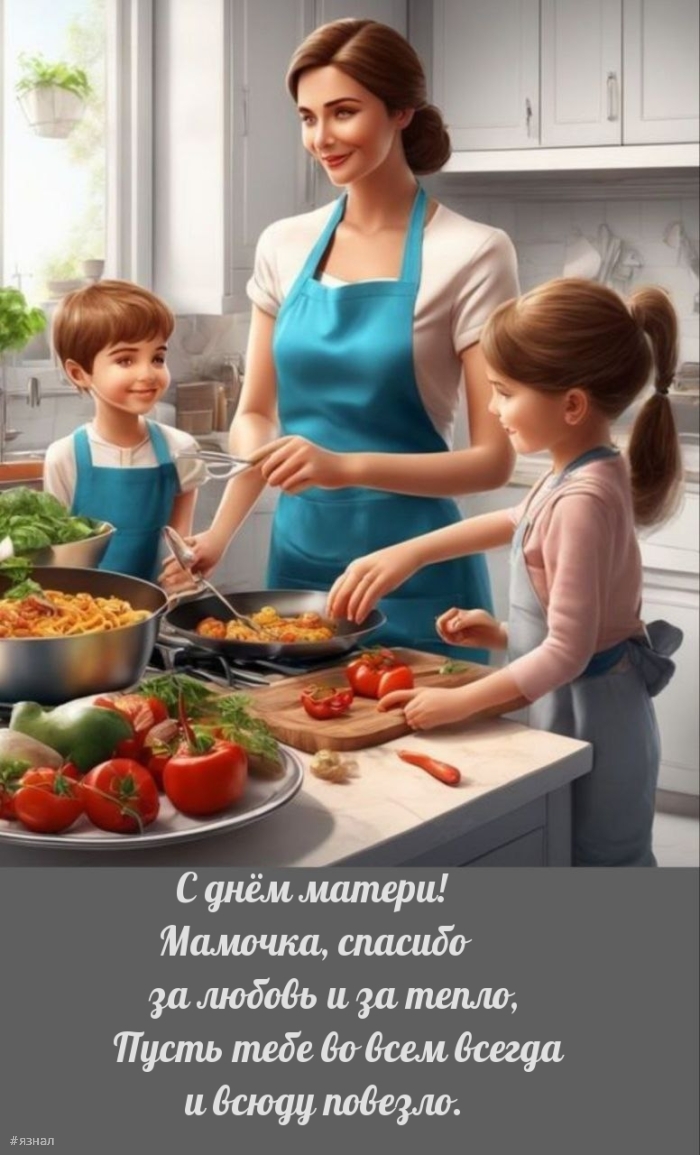 С днем Матери