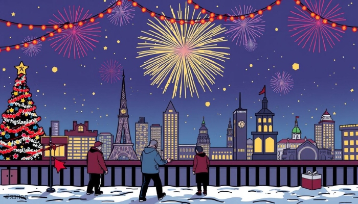 Новогодняя атмосфера