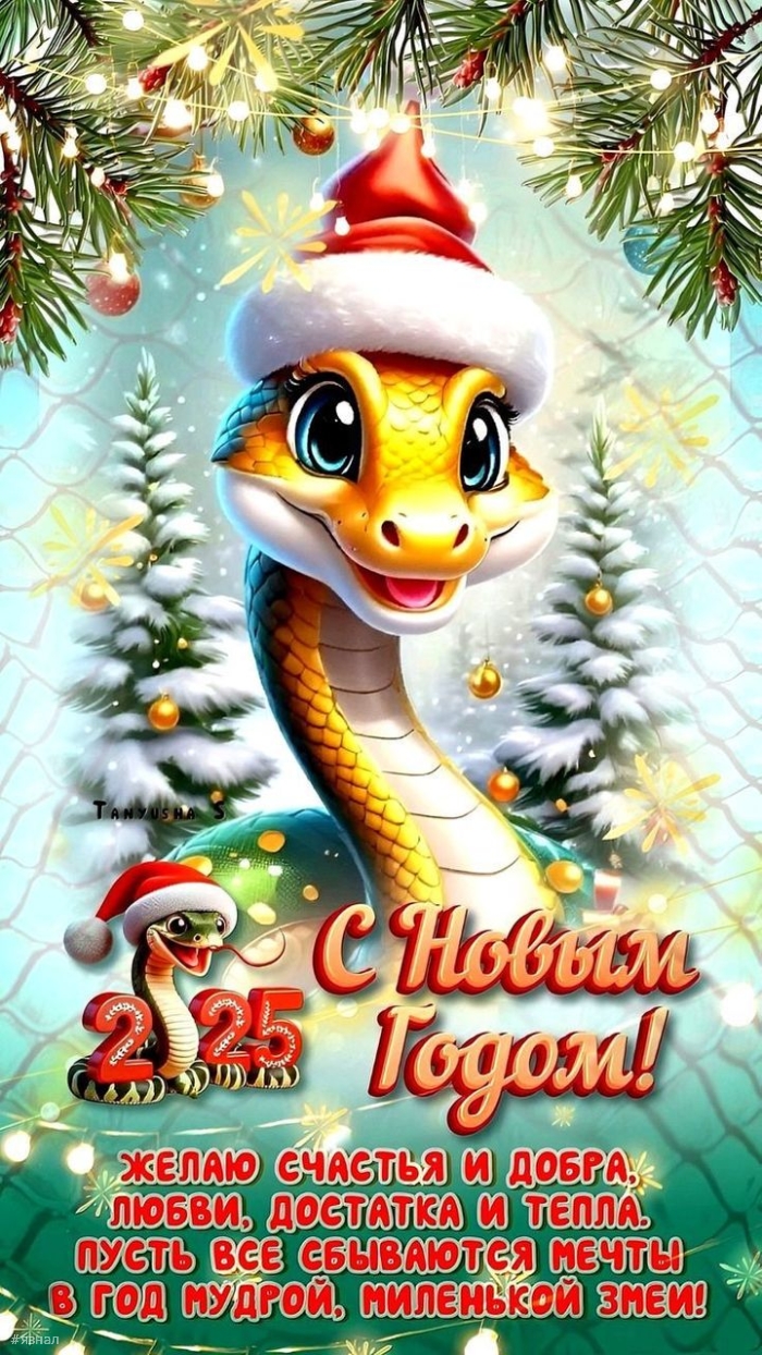 С новым годом змеи 2025