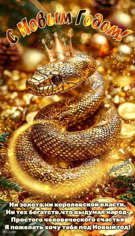 С новым годом змеи 2025