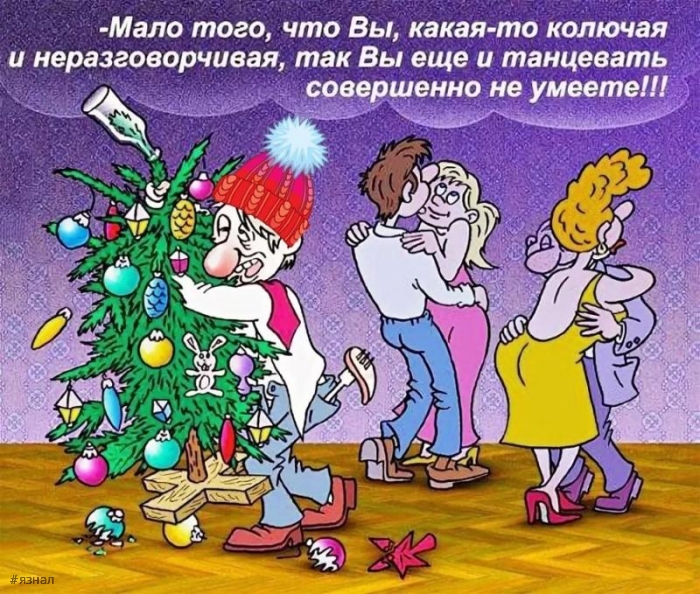 Смешные новогодние приколы в картинках и фото
