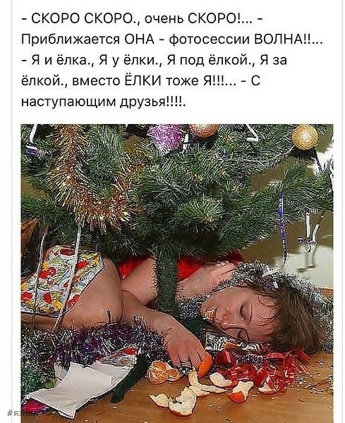 Смешные новогодние приколы в картинках и фото