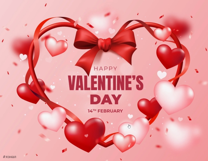 идеальная открытка для Дня Святого Валентина