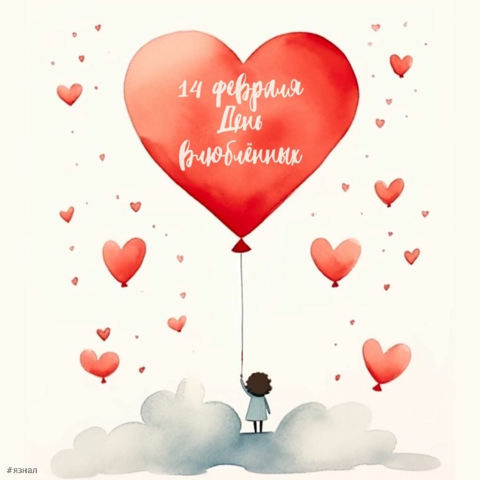 идеальная открытка для Дня Святого Валентина