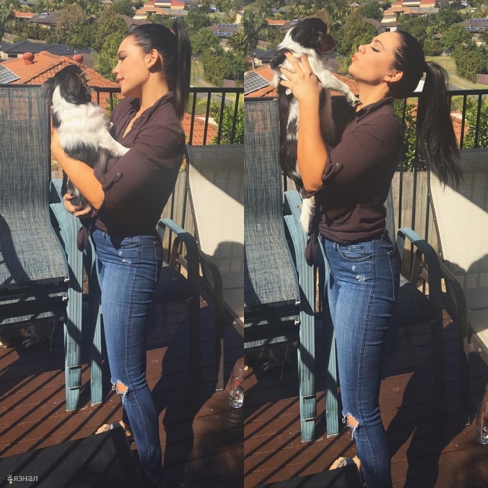 Весёлые девушки с собаками