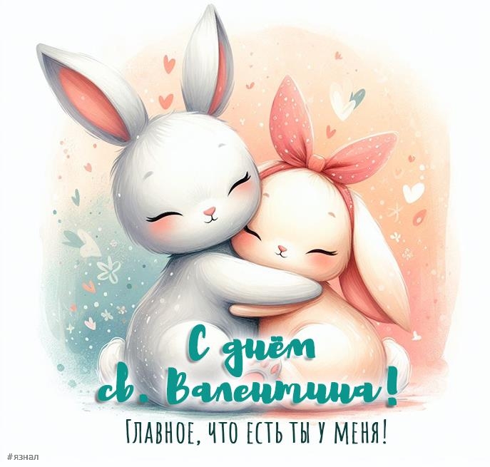 идеальная открытка для Дня Святого Валентина