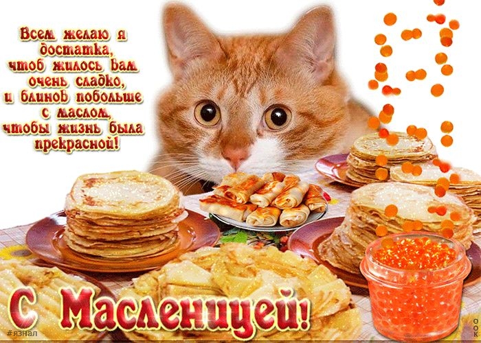 Поздравляю с Масленицей!