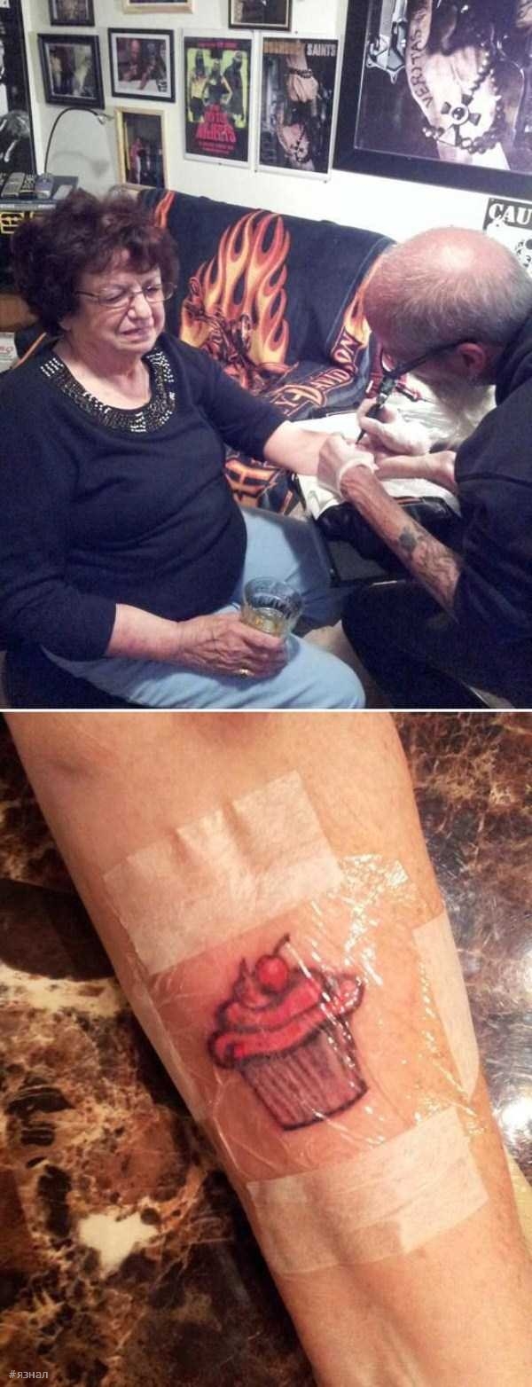 Веселые старушки в кадре