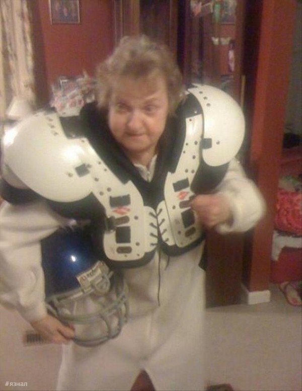 Веселые старушки в кадре