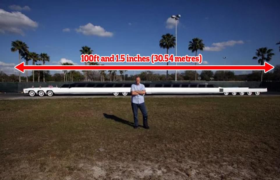 «Американская мечта»: как самый длинный лимузин в мире вернул себе титул после 30 лет забвения