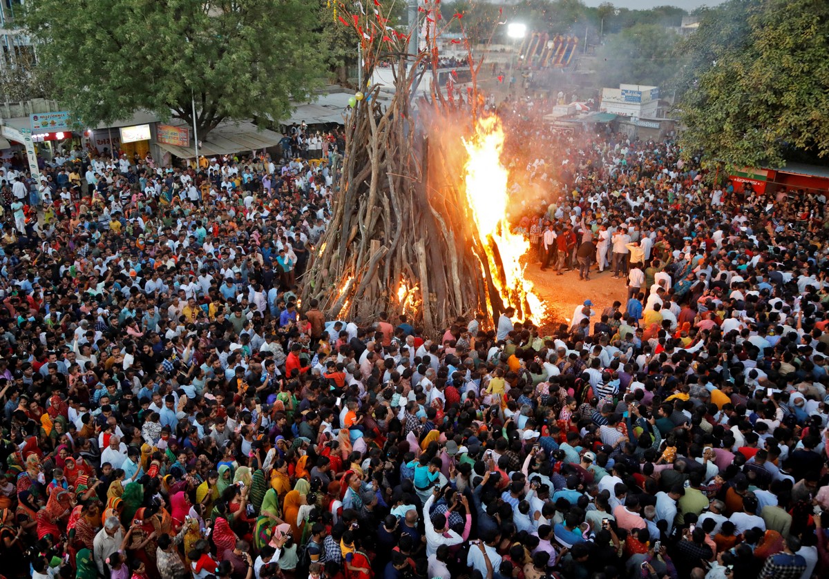 Безумство красок: как Индия празднует Холи!