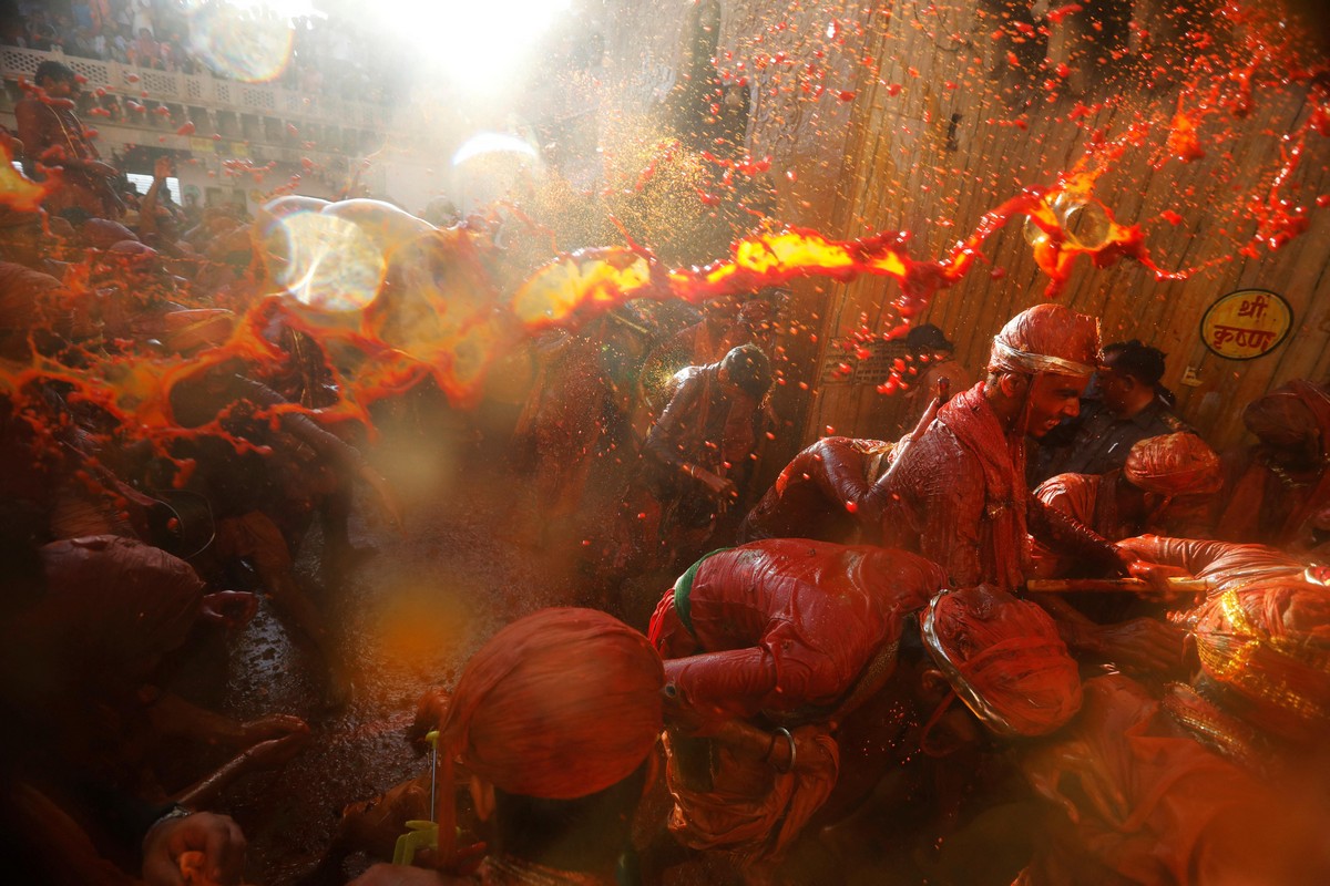 Безумство красок: как Индия празднует Холи!