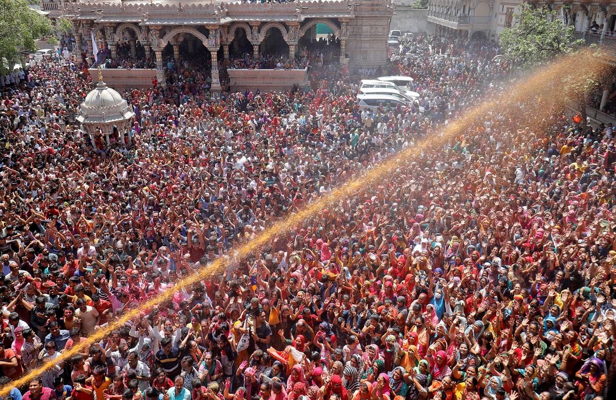 Безумство красок: как Индия празднует Холи!