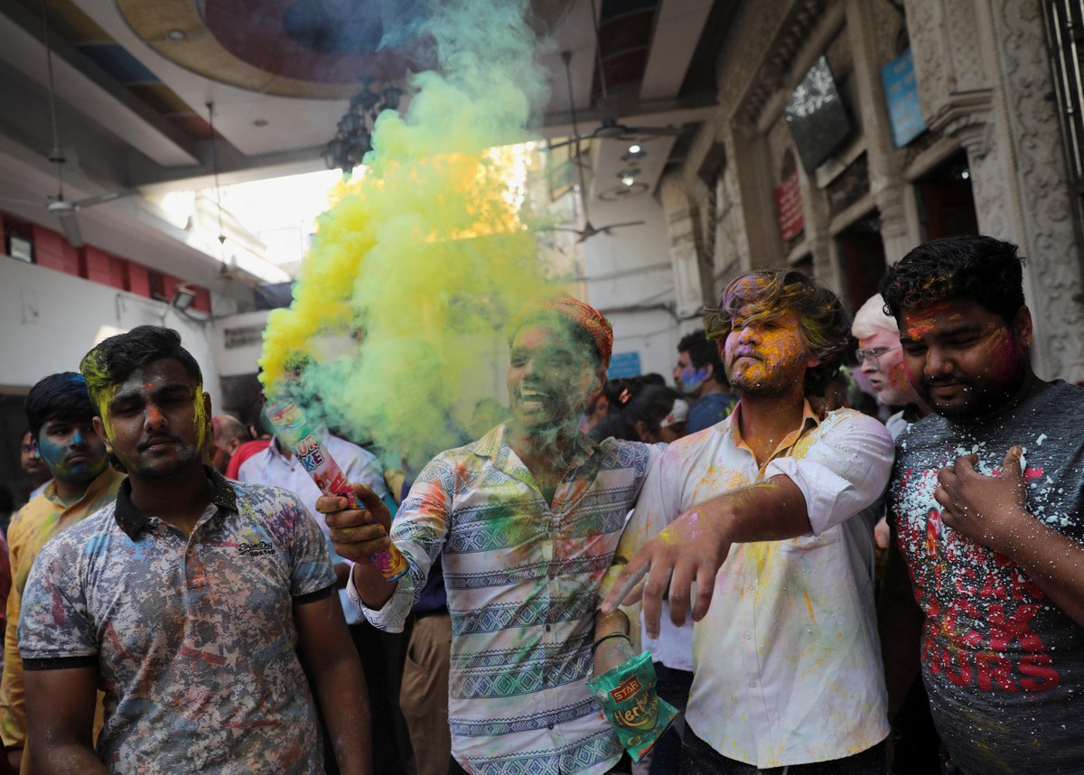 Безумство красок: как Индия празднует Холи!