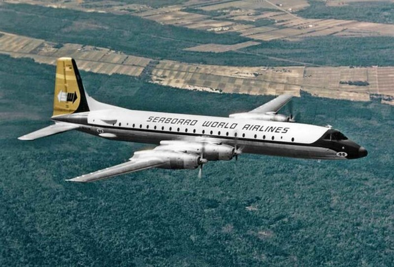 2. Canadair CL-44 – 41.73 метра