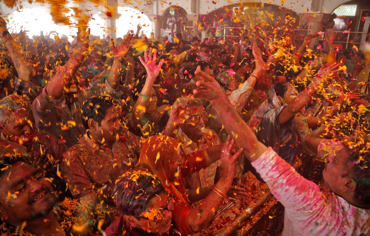 Безумство красок: как Индия празднует Холи!