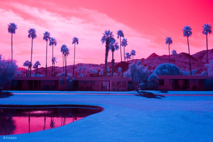 Модернистская архитектура и пейзажи Калифорнии