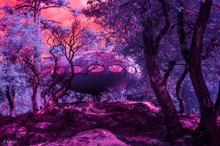 Модернистская архитектура и пейзажи Калифорнии