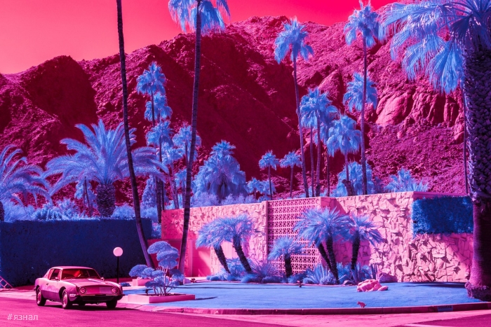 Модернистская архитектура и пейзажи Калифорнии