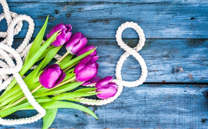 Картинки с пожеланиями на 8 марта