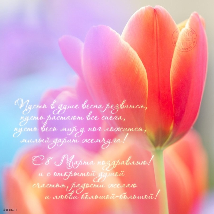Картинки с пожеланиями на 8 марта