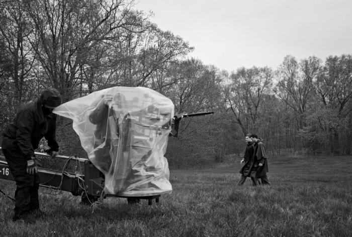 Фото со съёмочных площадок любимых фильмов Бриджитт Лакомб