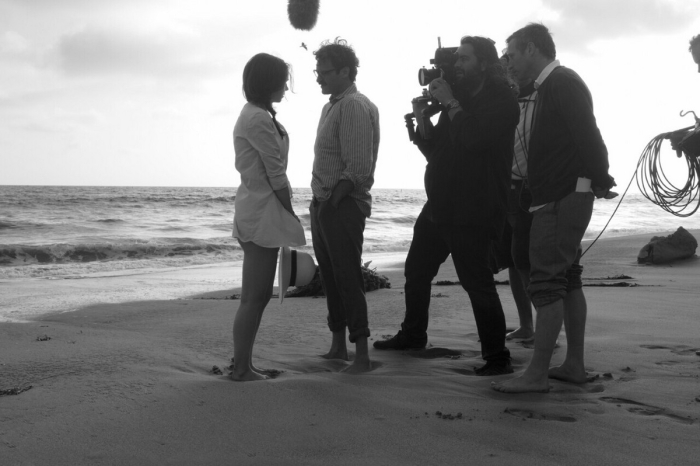 Фото со съёмочных площадок любимых фильмов Бриджитт Лакомб