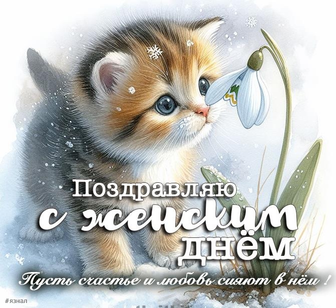Картинки с пожеланиями на 8 марта