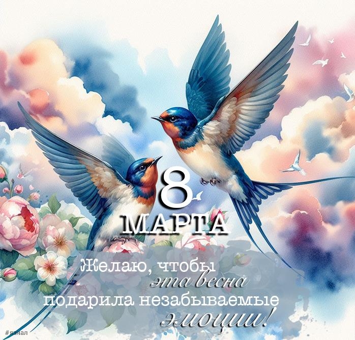 Картинки с пожеланиями на 8 марта