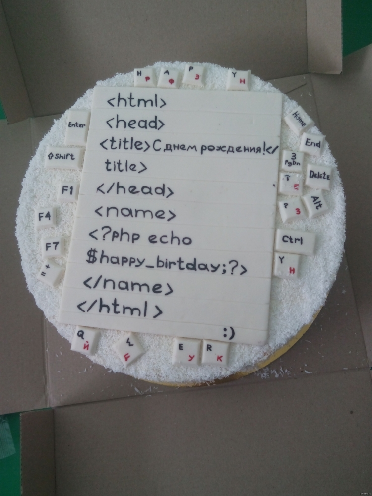 Лучшие красивые картинки с Днём рождения для айтишника