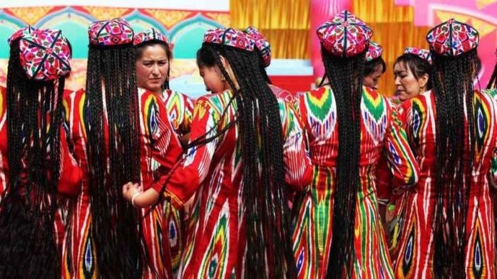 Для чего узбечки заплетают косички
