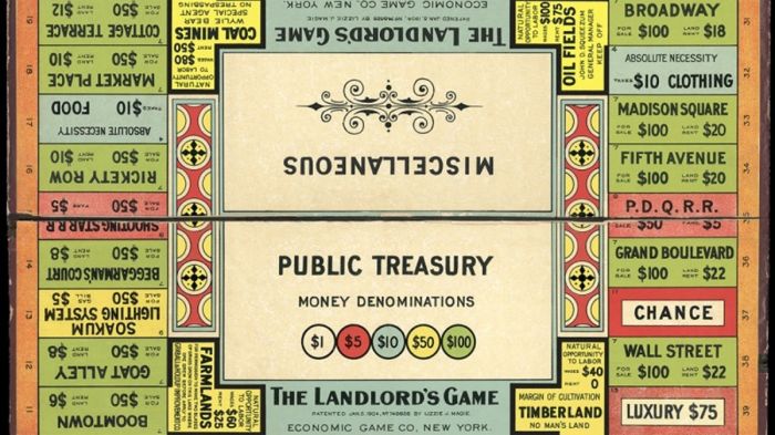 История украденной игры – «The Monopoly game»
